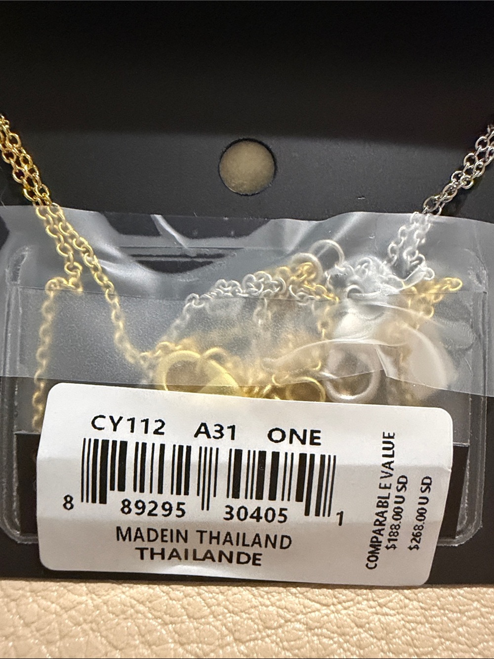 COACH Teddy Bear Friendship Necklace (16) - Picture 5 of 5